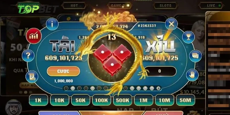 Luật chơi tài xỉu live chi tiết cho người mới