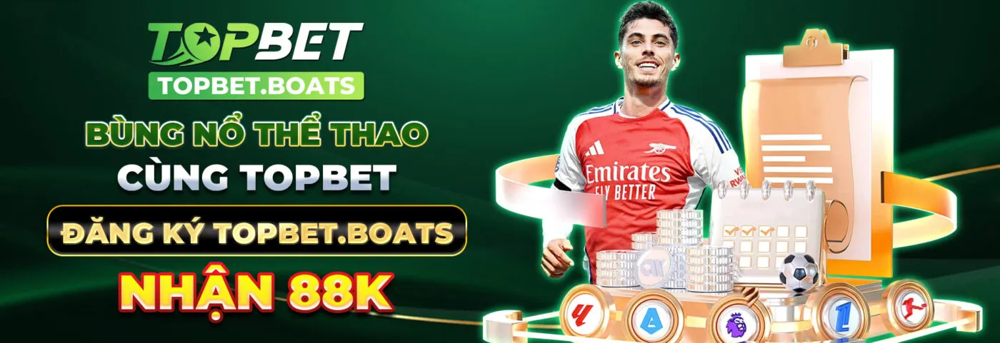 Bùng nổ cá cược thể thao cùng topbet năm 2025